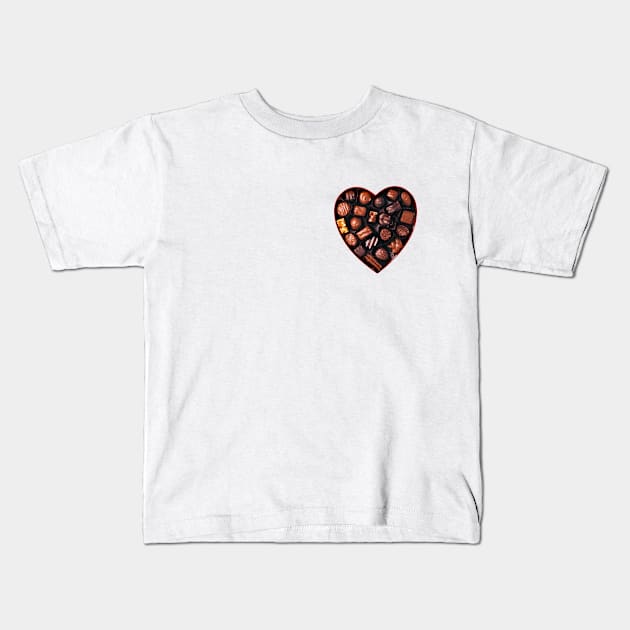 Heart of sweets Kids T-Shirt by DeeDeeCro